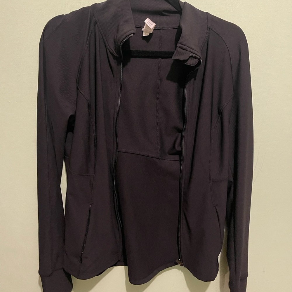 Black athletic jacket